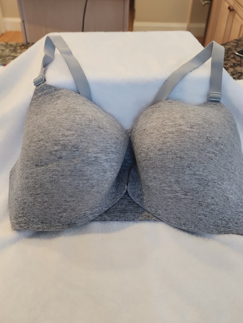 Soma Racerback Gray Seamless Wire Everyday Bra 38DDD